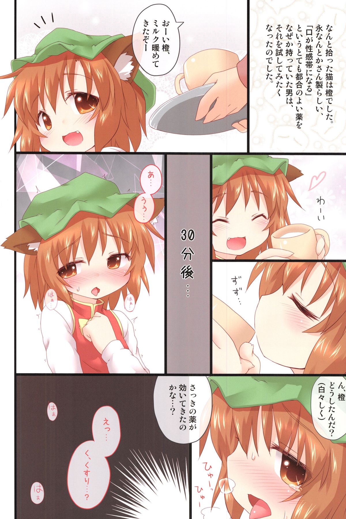 Michibata de Neko wo Hiroimashita. page 3 full