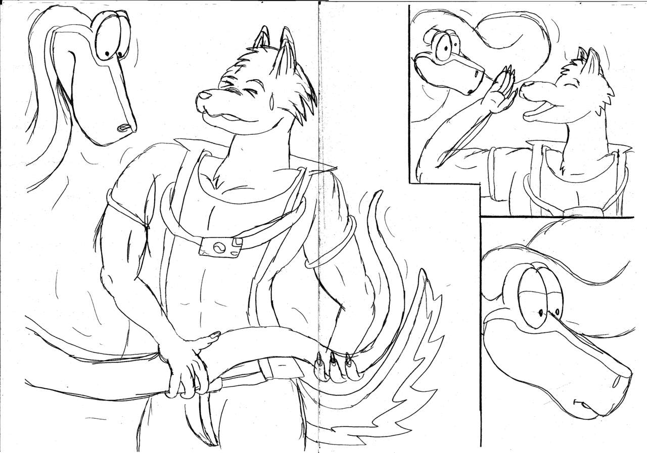 Furry Gay Kaa Comic page 11 full
