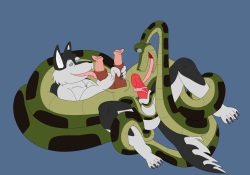 Furry Gay Kaa Comic