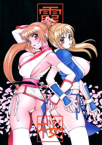 (C62) [HANAMARU MUGEN GYM (Hyoujun Mai) & POKIMADOU KYOUKAI (Minarai Pokimadoushi)] Kasumi Zakura (Dead or Alive) cover