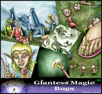 [Markie] Giantess Magic Bugs cover