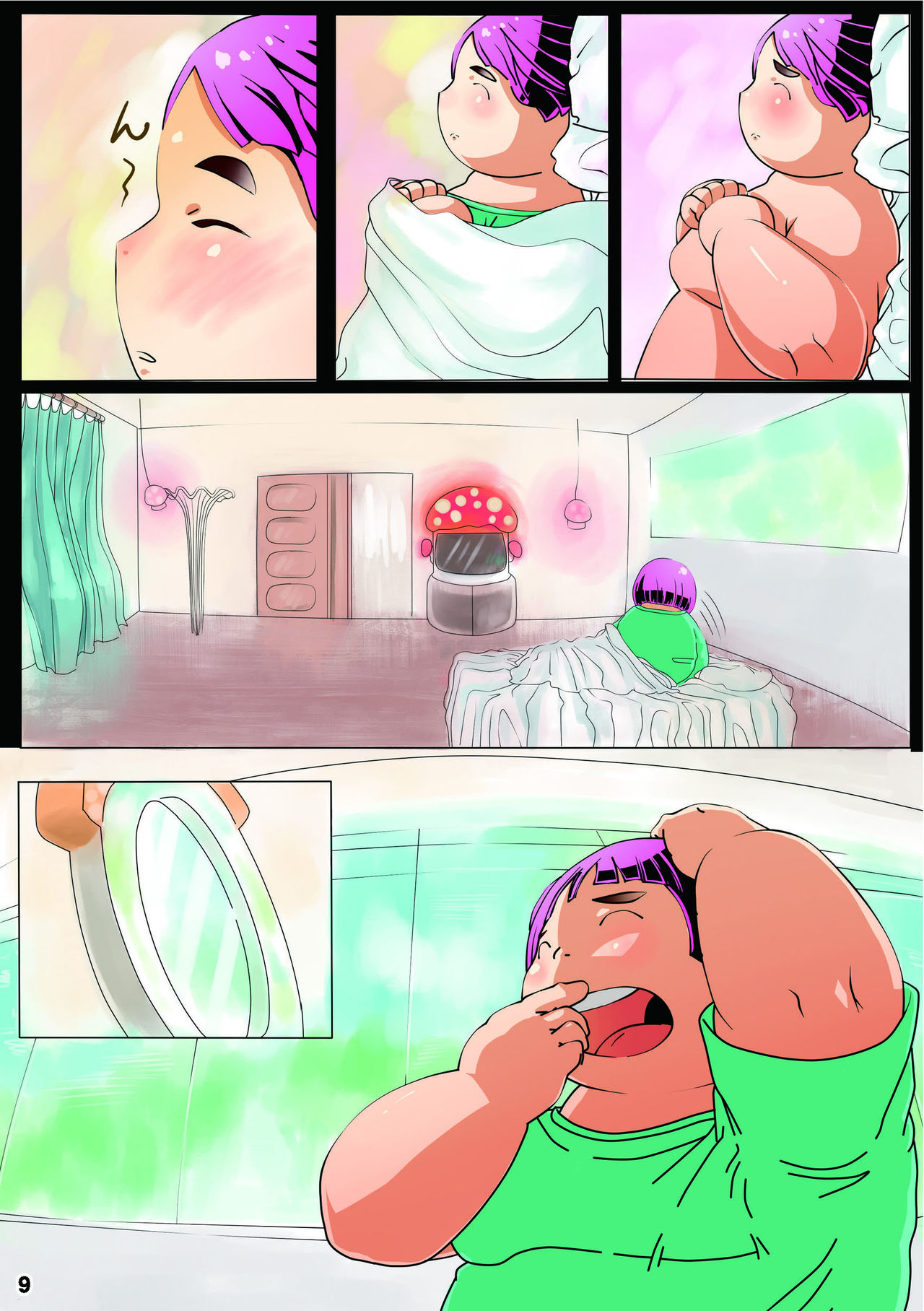 SefT  - Original "Bob Cut Debu" Comic BOBOOK page 11 full