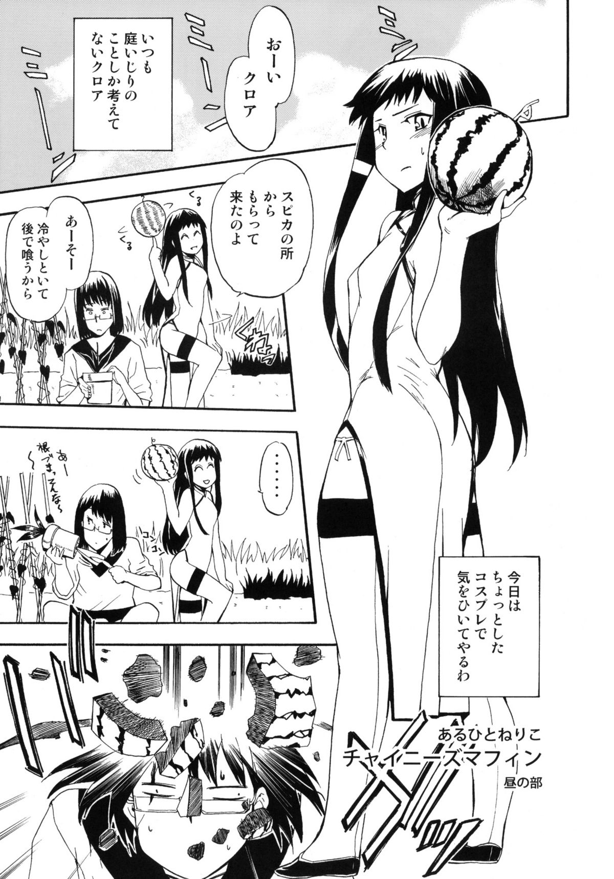 Hohhe!! Dan no Hon vol.9 Aruhi tonelico Chinese Muffin page 4 full