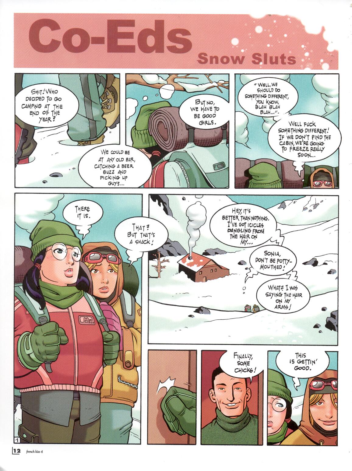 Snow Sluts + bonus story page 1 full