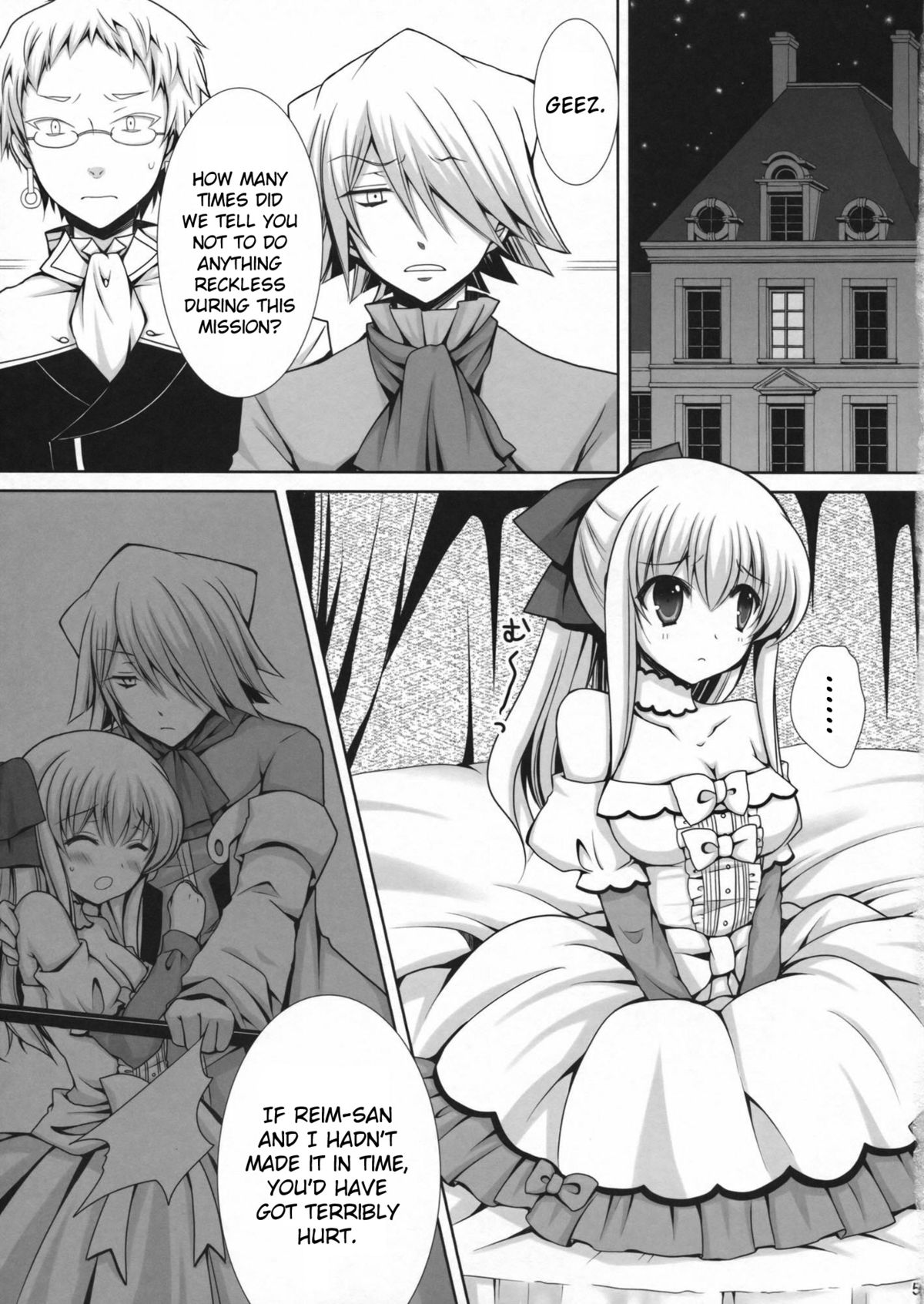 Saa, Oshioki no Jikan desu. page 5 full