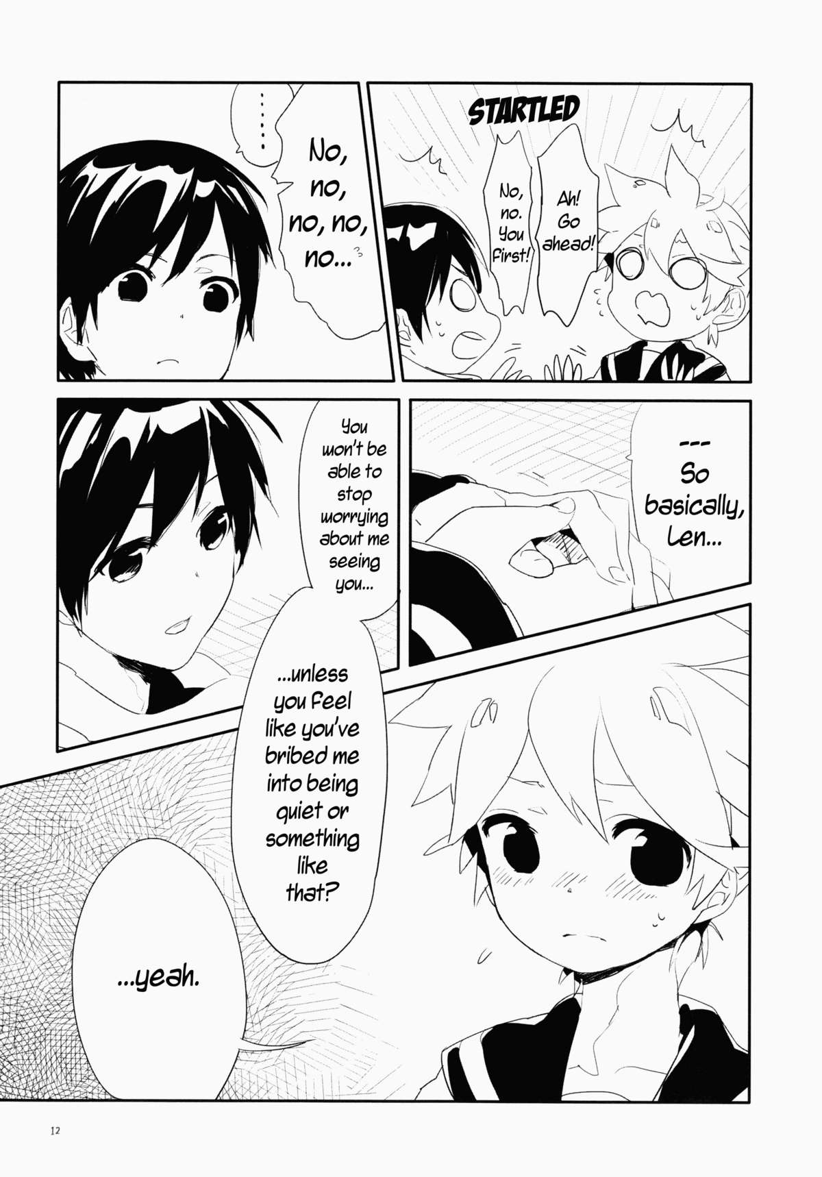 Len-kun Pero Pero!!   =Short Wharf= page 11 full