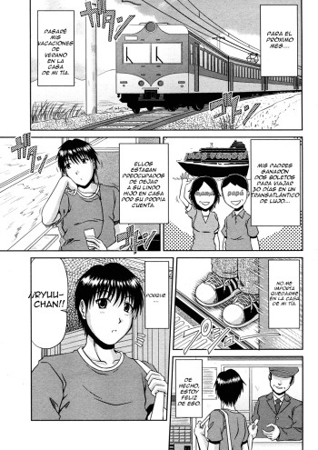 [Kai Hiroyuki] Manatsu no Hanazono Ch. 1 (COMIC Penguin Club Sanzokuban 2010-08) [Spanish] =EES cover