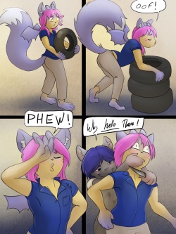 Just a typical day at work