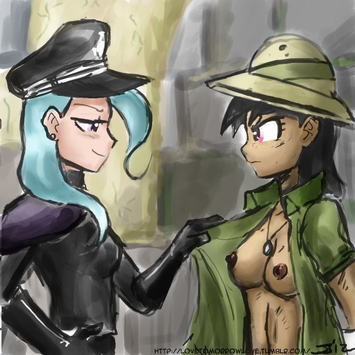 Daring Do and The Golden Scootaloo Colored + 5 Bonus Pics page 9 full