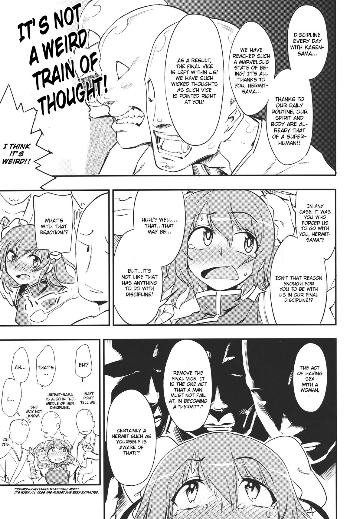Kasen-chan to Sex!! ~Goui ja Nai kara Sex ja Nai mon!!~ page 5 full