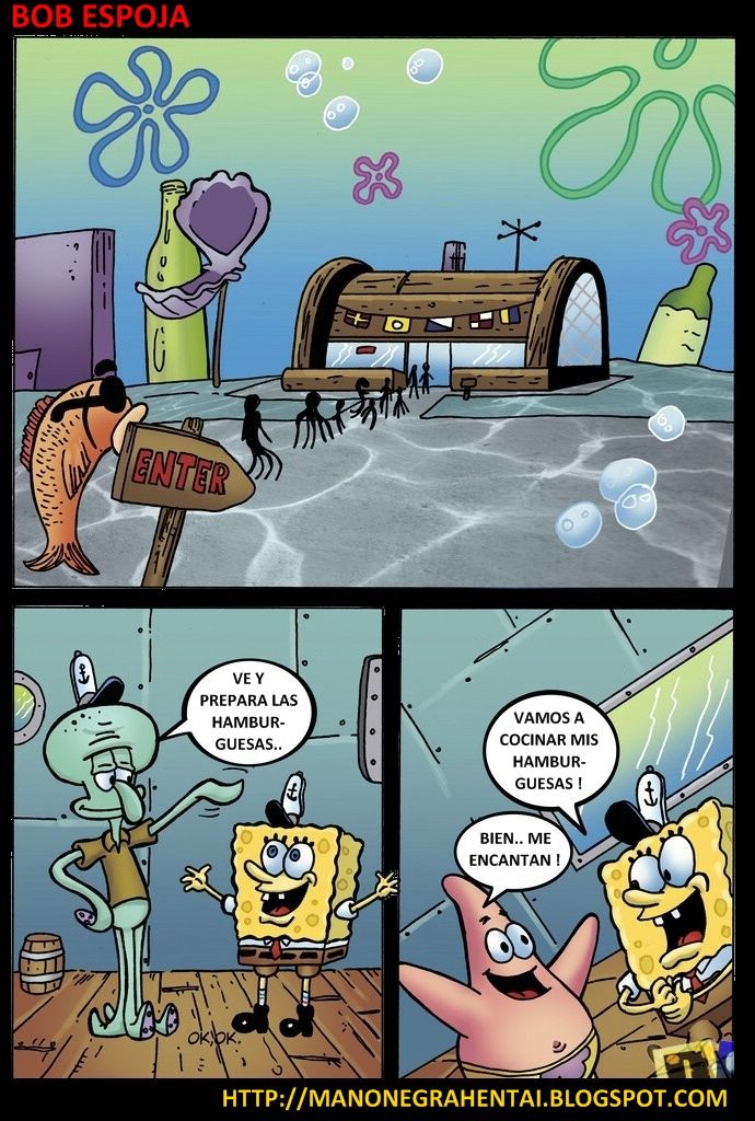 BOB ESPONJA  sexo en fondo de bikini page 1 full