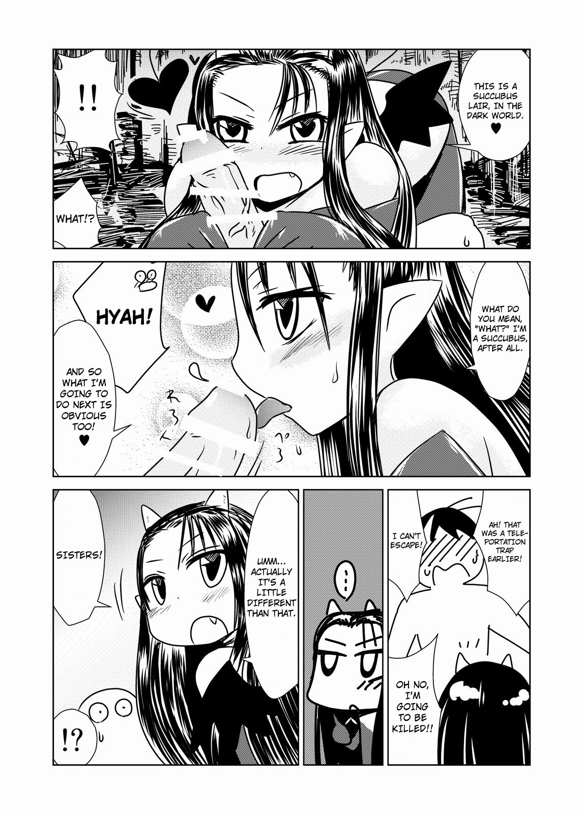 Succubus no San Shimai | Three Succubus Sisters page 4 full