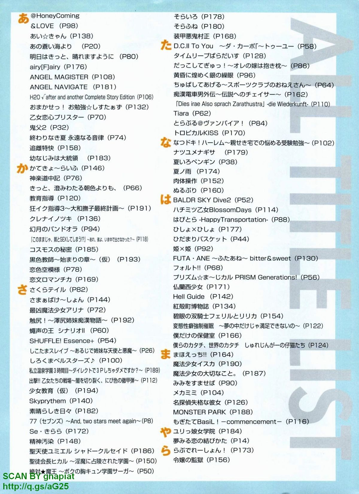 Pasocom Paradise 2009-08 Vol. 207 page 5 full