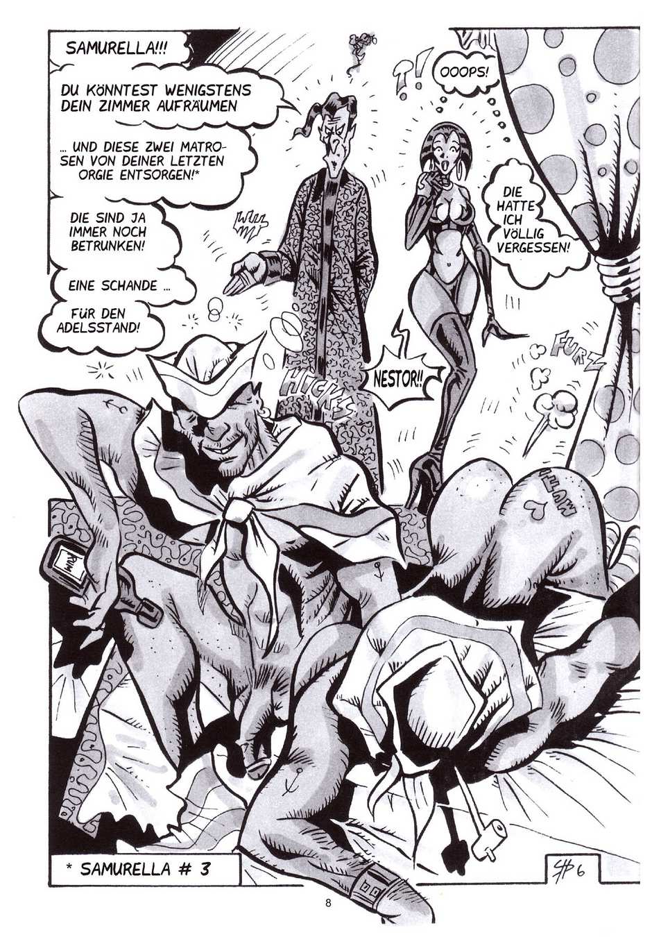 Samurella #4 page 8 full