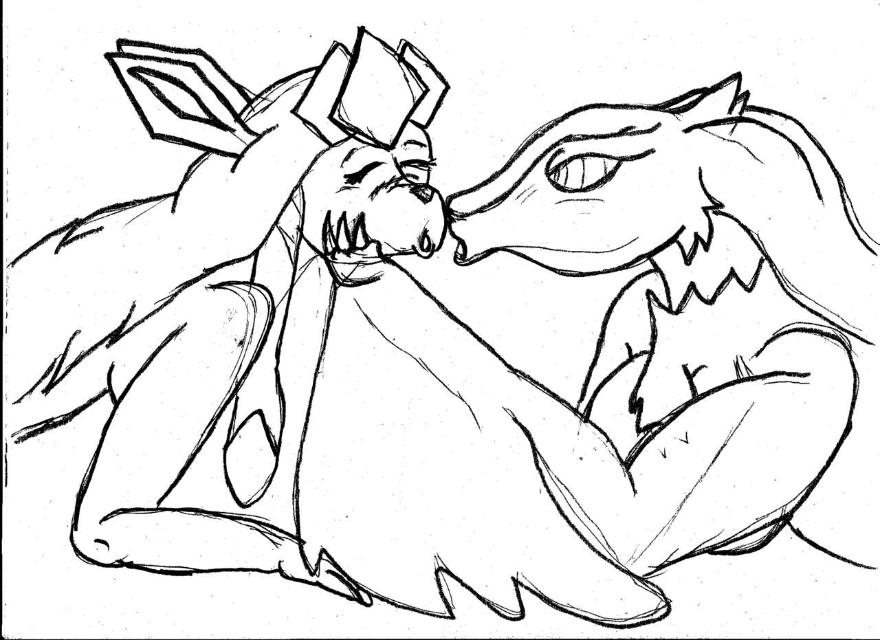 anthro pokemon sketch work page 11 full