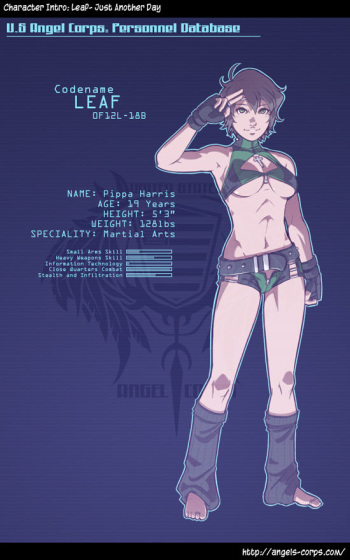 [scribblekid] Angel corps - Leaf: Just another day (guro) ALT ver. cover