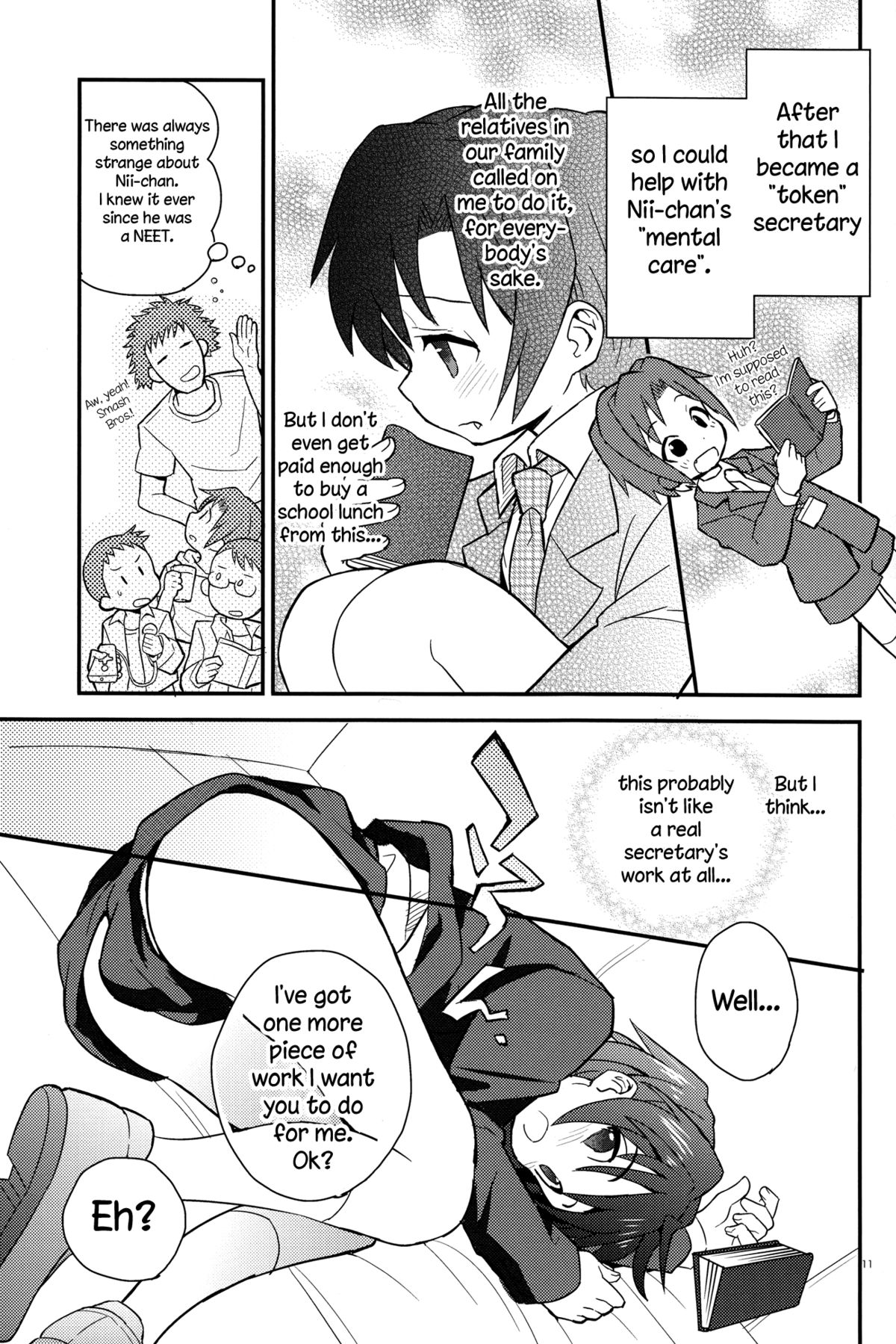 Houkago Hisho Note | Afterschool Secretary Notebook  =SW= page 11 full