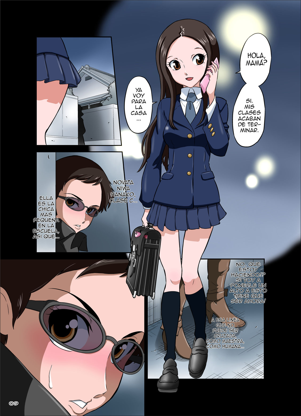 3-nen B-gumi Umanami Sensei ~ Futanari Taiiku Kyoushi . Morita Ritsuko ~ | Instructor of Junior Class B and Hung Like a Horse, Futanari Gym Teacher Morita Ritsuko page 9 full