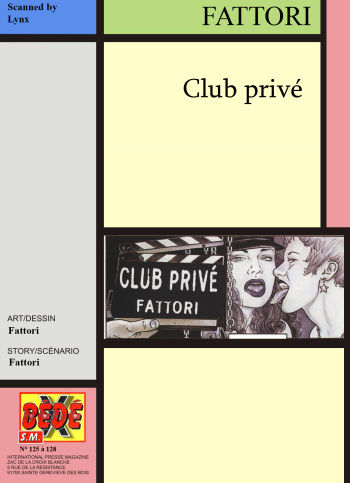 [FATTORI]  CLUB PRIVE  [FRENCH] cover