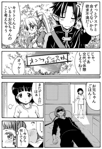 [Naruse] Online Kyoudai (Sword Art Online) cover