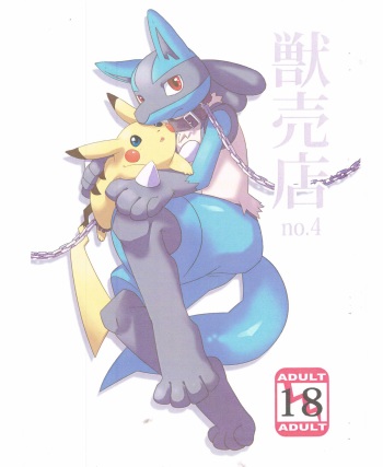 [Tora no Nikukyuu (Torakiti Gau)] Kemono Baiten No. 4 (Pokémon) cover