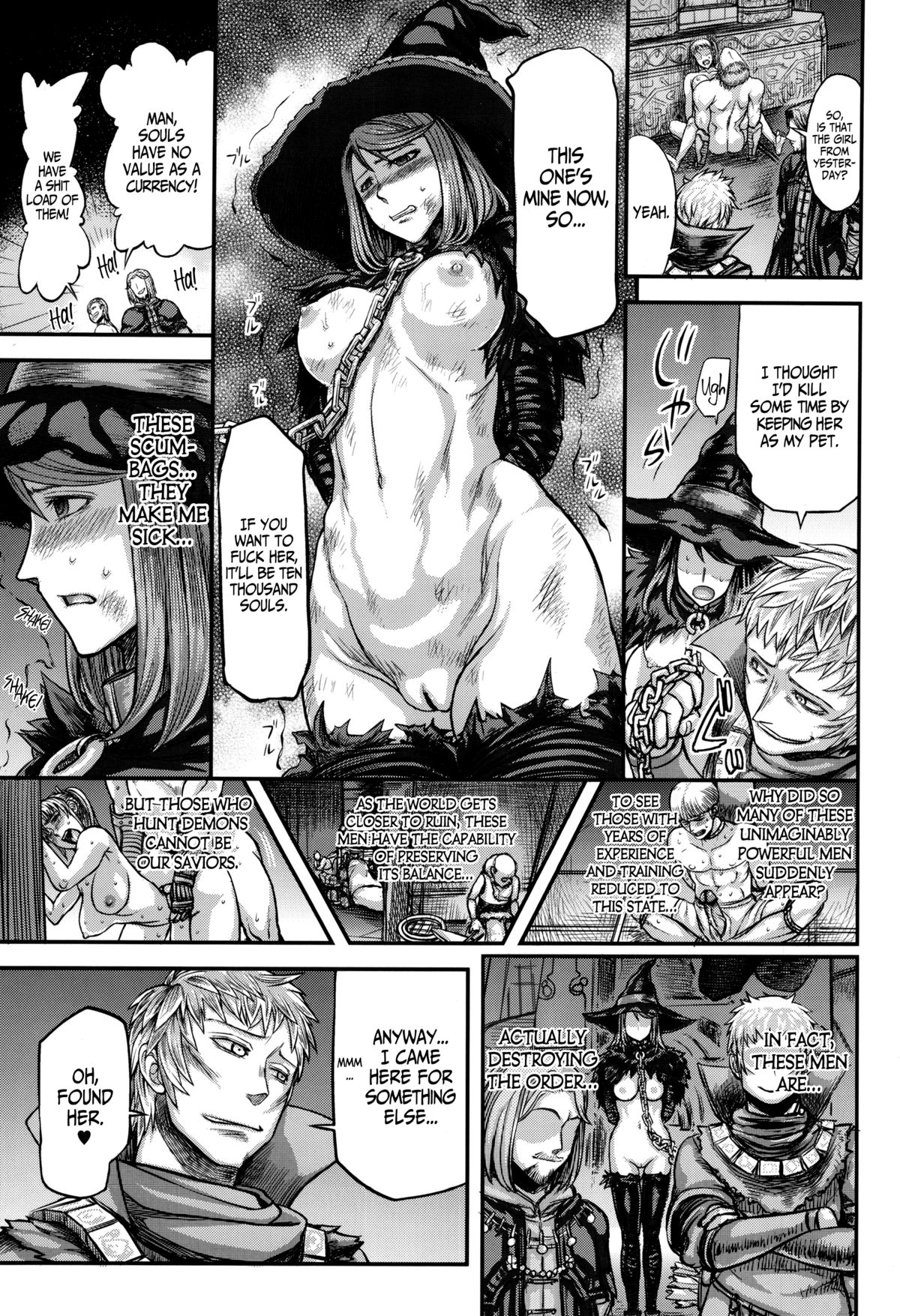 ARUMAJIBON! Kuro Keikou Sinner's souls -Chain of the wedge-   =LWB= page 12 full