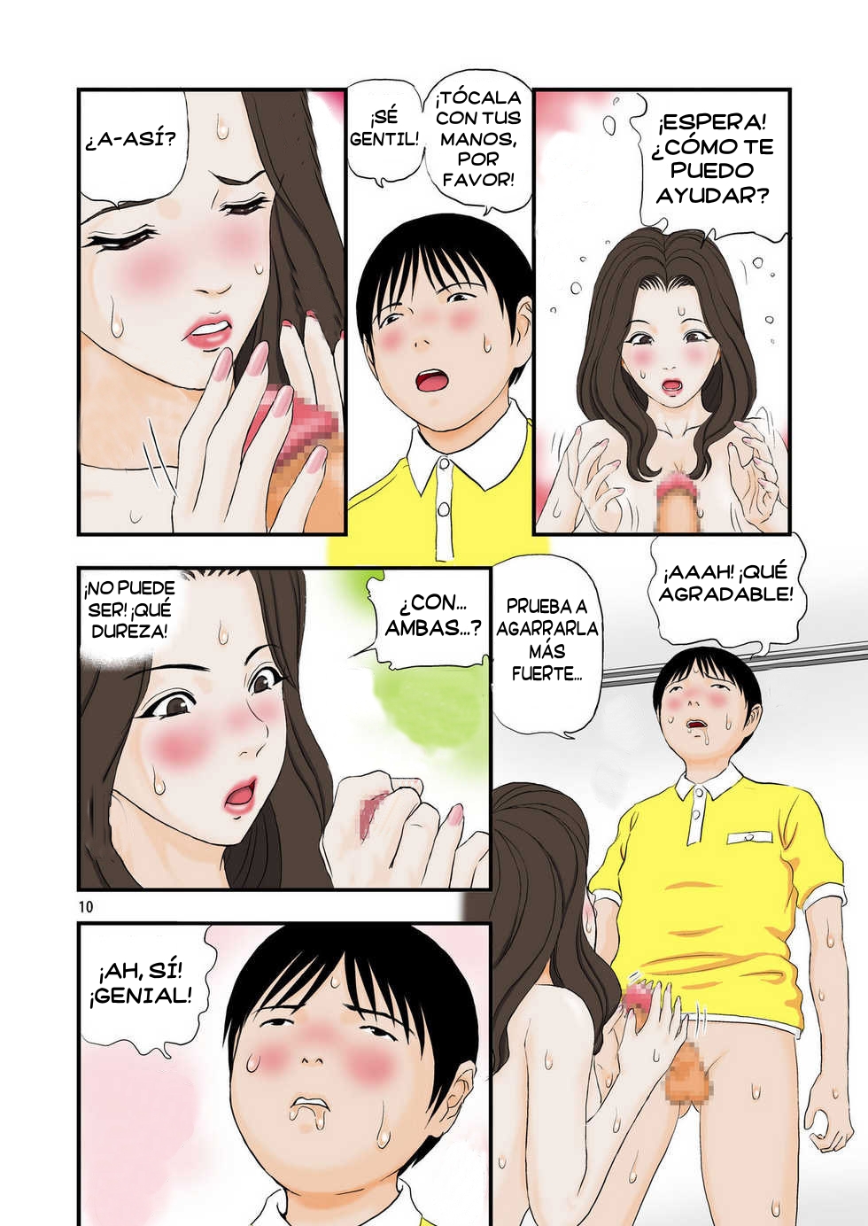 Ko ni Koware Etsuraku ni Oboreru | Ahogada en extasis desde la peticion de su hijo page 10 full