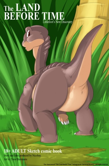 [Tora-Shiromaru] Littlefoot's New Discovery (The Land Before Time) cover