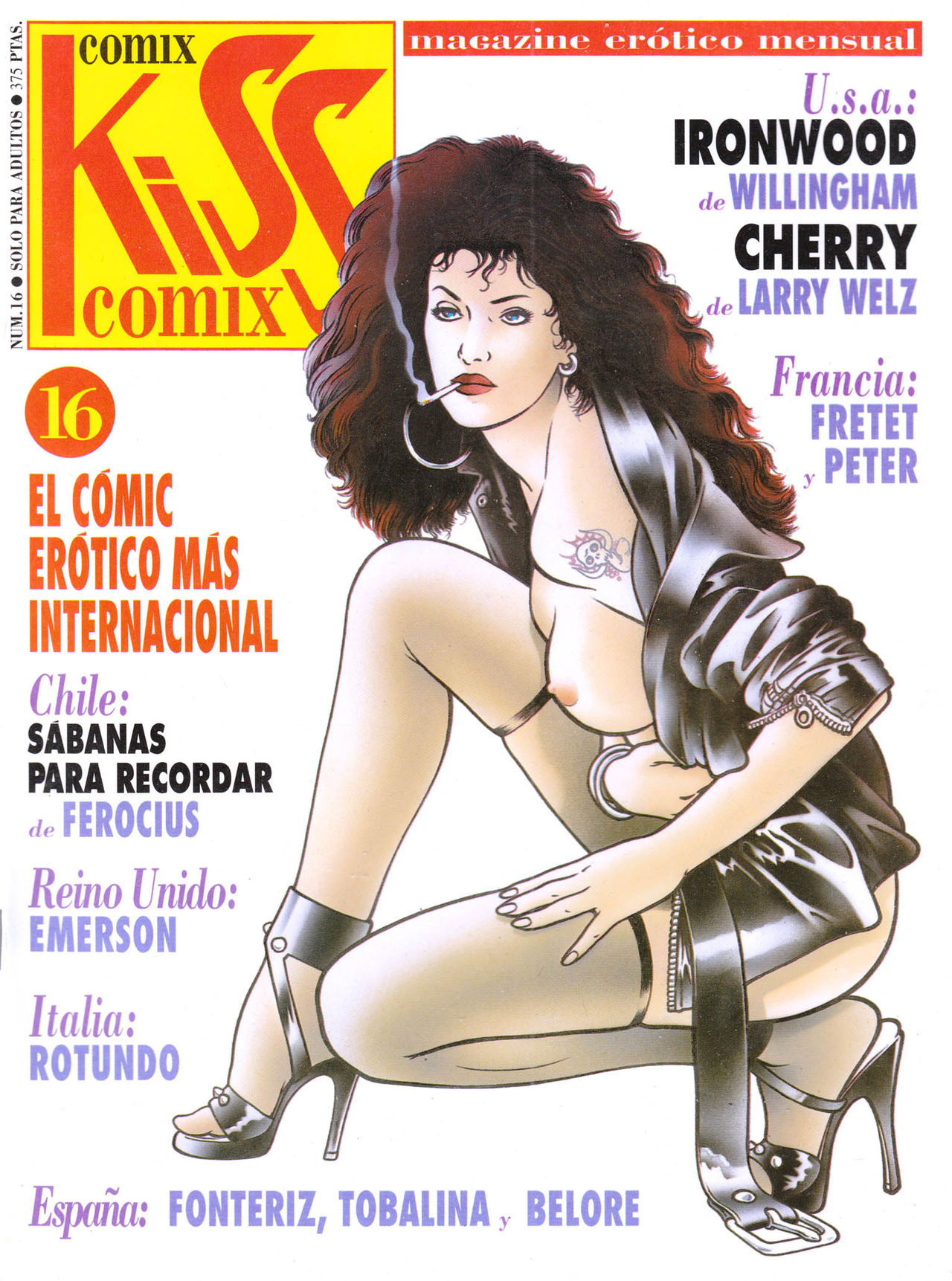 Kiss Comix #016 page 1 full