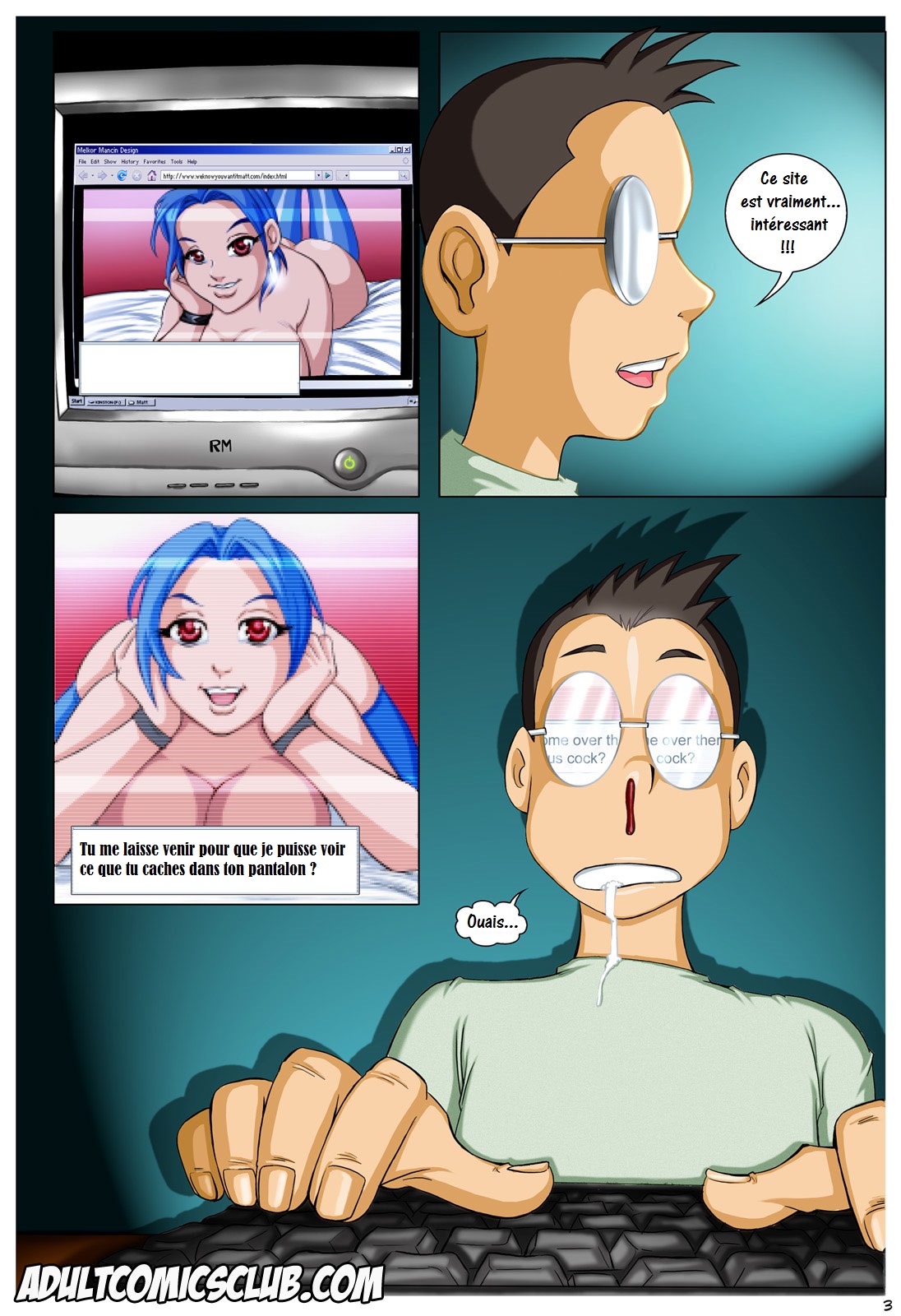 A Geek's Life page 3 full