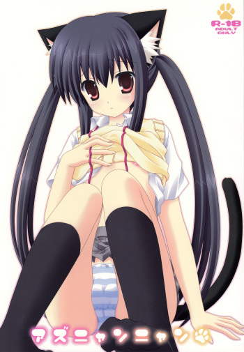 (C78) [Neko Kinryouku (Nekoneko)] Azunyannyan (K-ON!) [English] =StolenTranslations + TLRF= cover