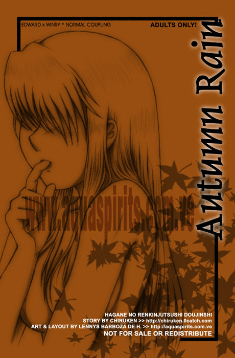 full metal alchemist - Autumn Rain page 1 full