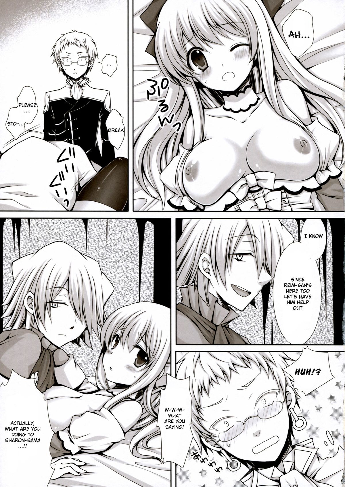 Saa, Oshioki no Jikan desu. page 9 full