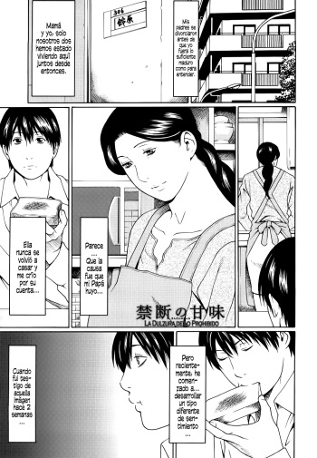 [Takasugi Kou] Kindan no Kanmi | La Dulzura de lo Prohibido (Kindan no Haha-Ana) [Spanish] =P666HF= [Decensored] cover