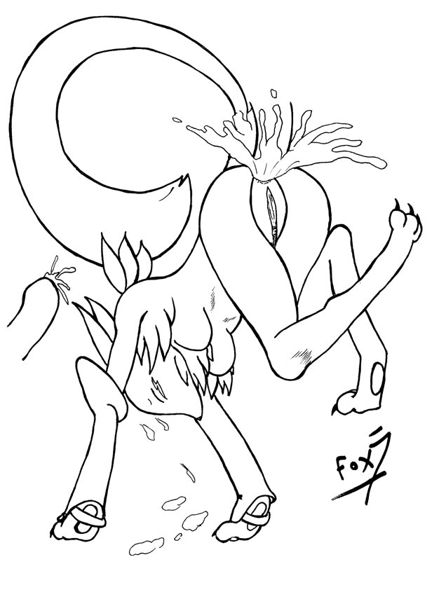 Renamon B&W page 4 full