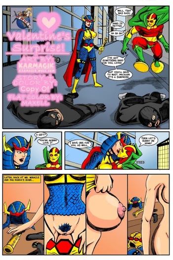 [Karmagik] Valentine's Suprise (Mister Miracle) [English] cover