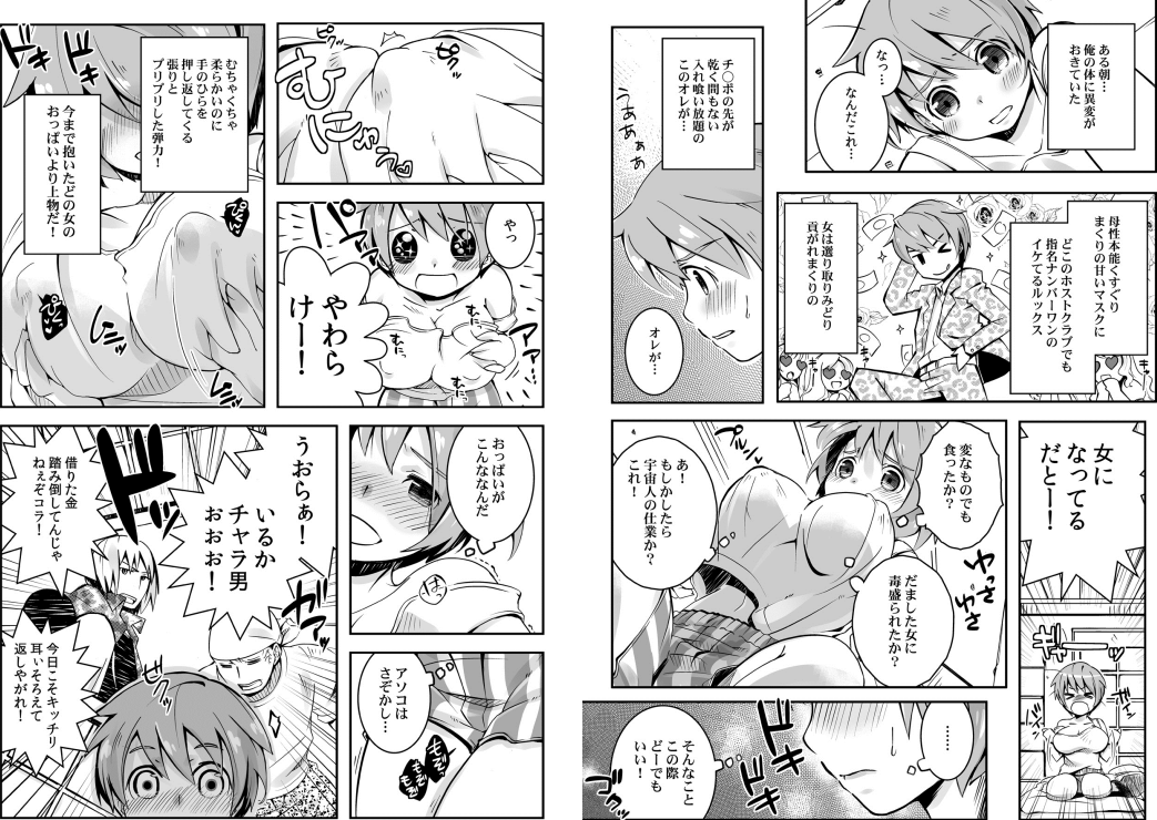 Oppai de Kane ga Kaeseru nara, Ore wa Onna no Mama de Ii! page 2 full