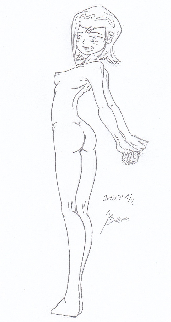My miny Gwen Tennyson_ ben10 Sketches work_2 page 6 full