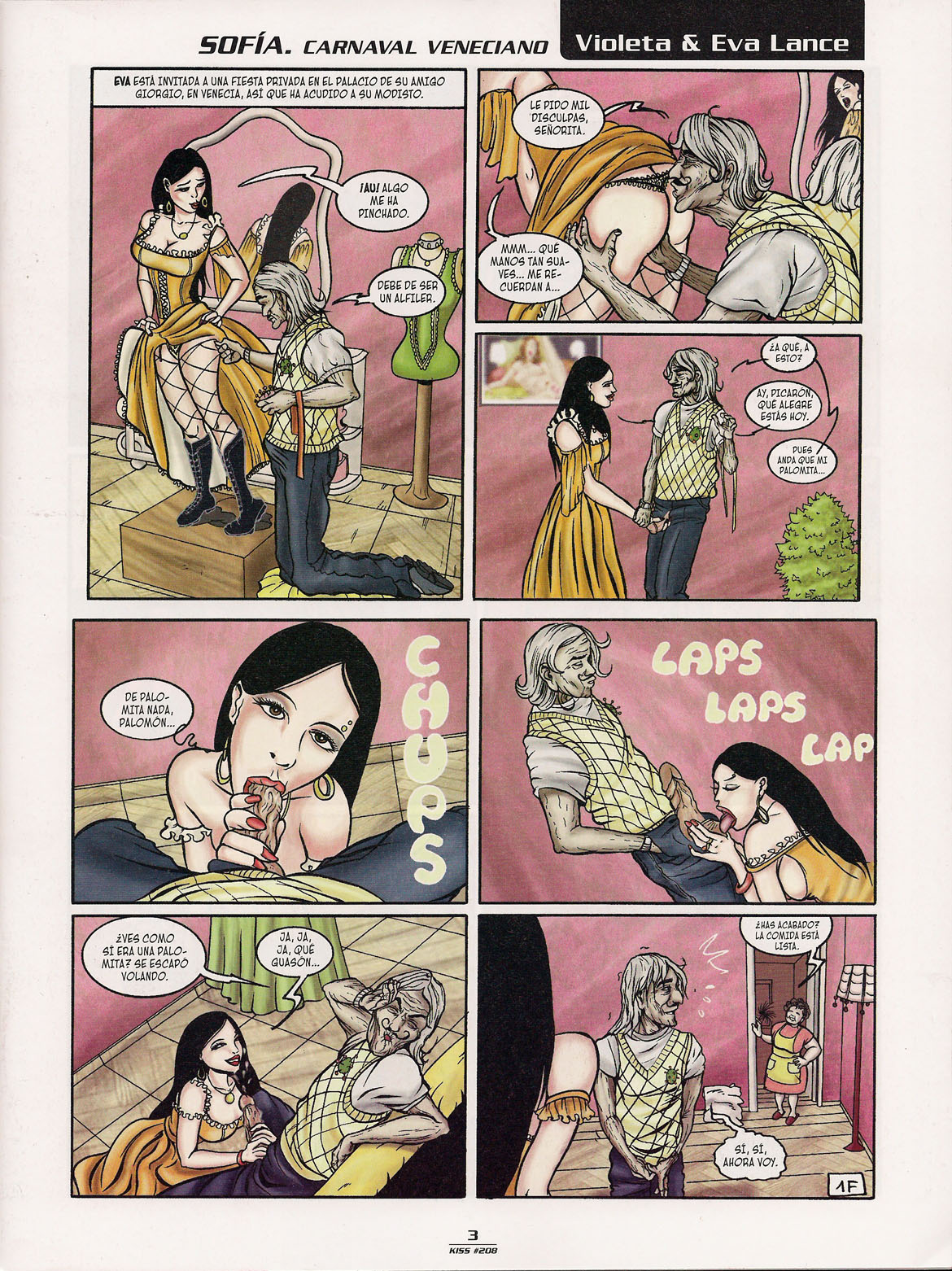 Kiss Comix 208 page 3 full