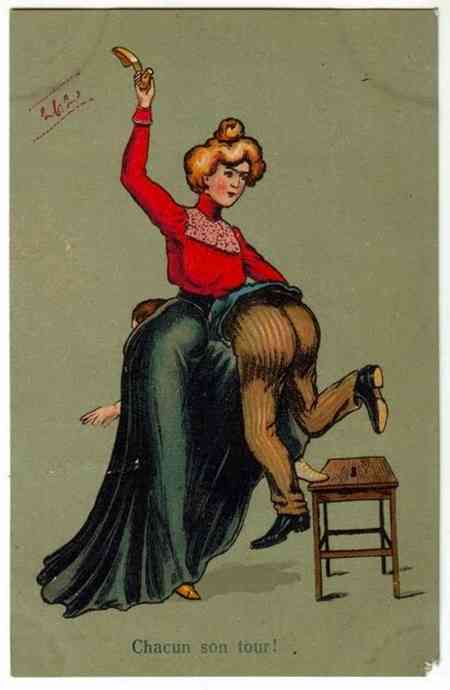 Vintage  spanking toons page 12 full