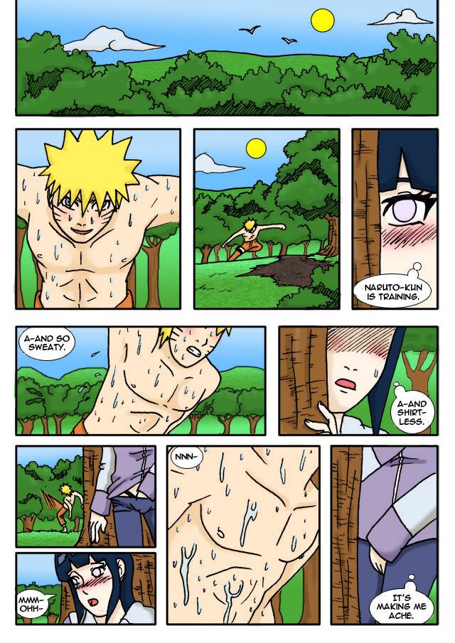 Help him train, Hinata. page 1 full
