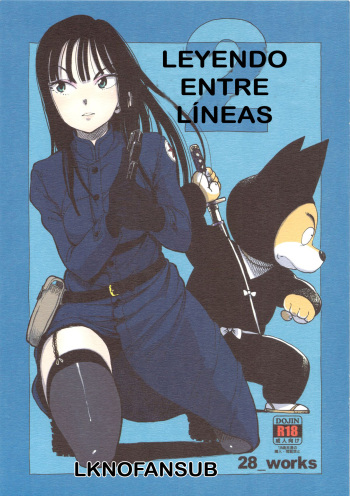 (C83) [28_works (Oomori Harusame, Hayo.)] BETWEEN THE LINES 2 (Dragon Ball) [Spanish] [LKNOFansub] cover