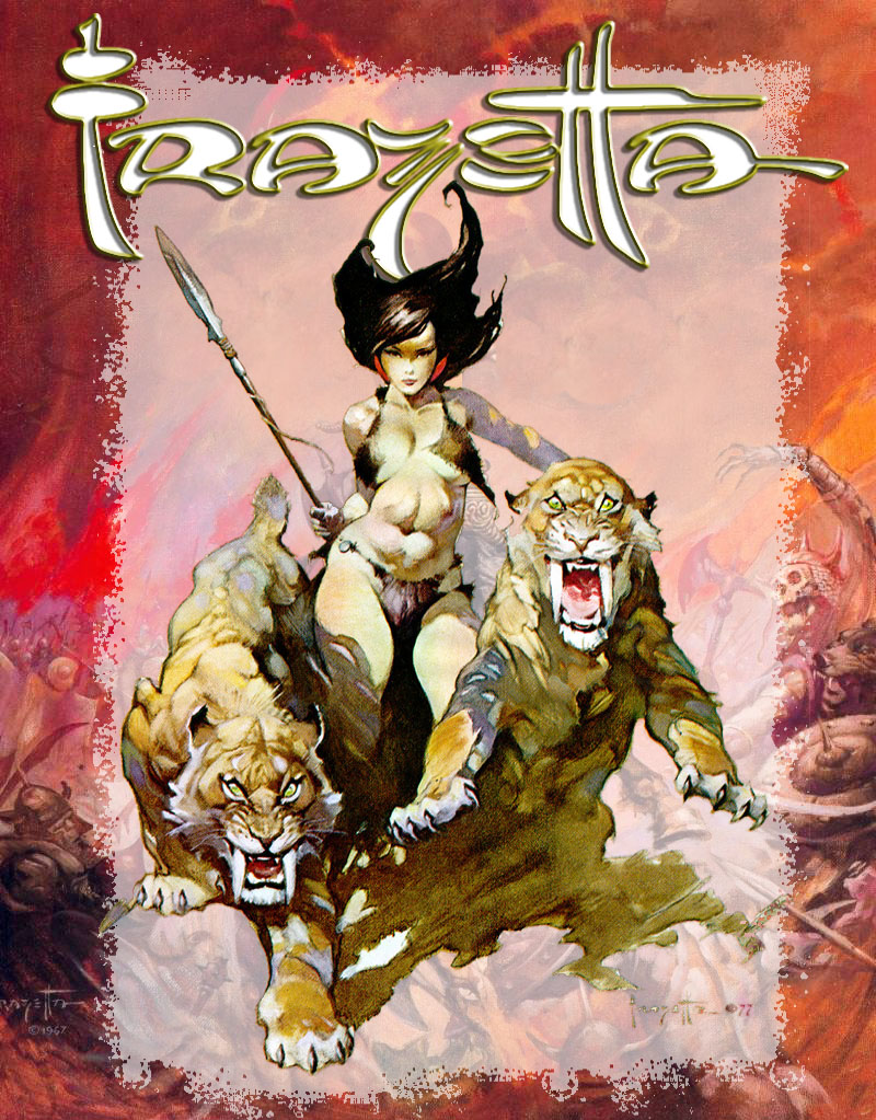 Simon Bisley & Frank Frazetta Art Collection page 1 full