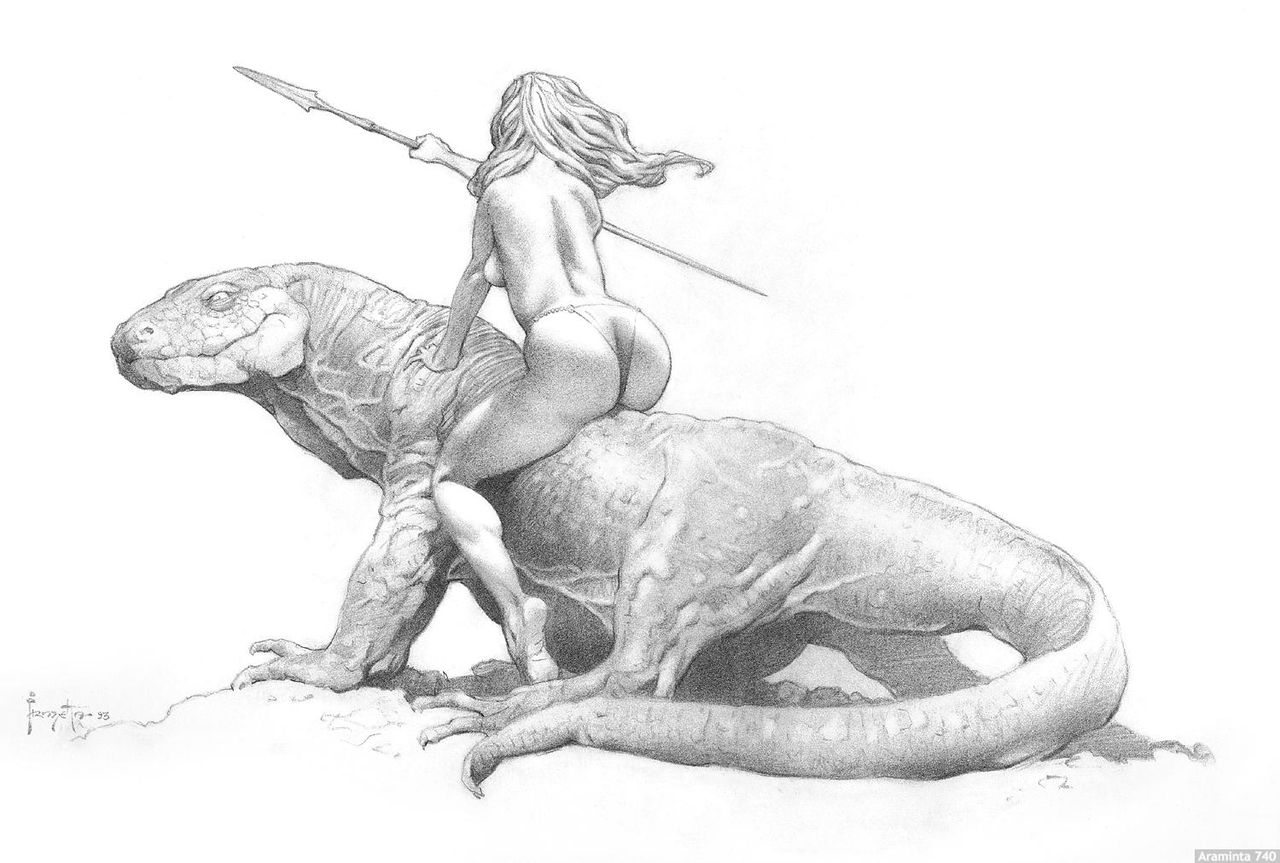 Simon Bisley & Frank Frazetta Art Collection page 10 full