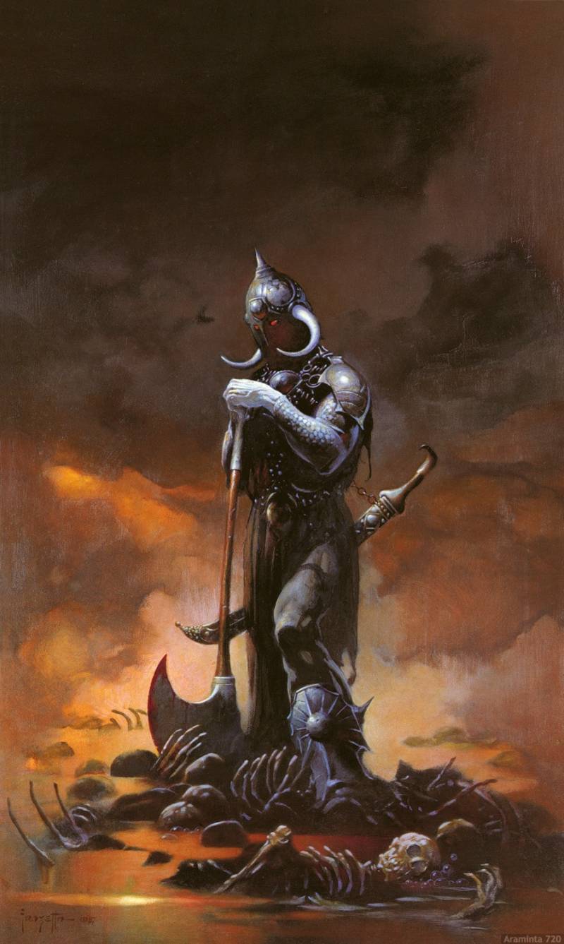 Simon Bisley & Frank Frazetta Art Collection page 5 full
