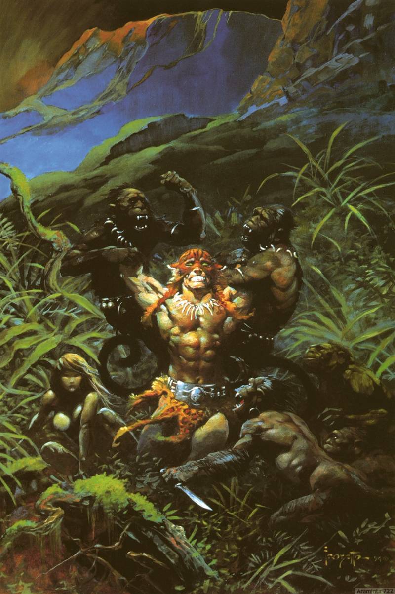 Simon Bisley & Frank Frazetta Art Collection page 7 full