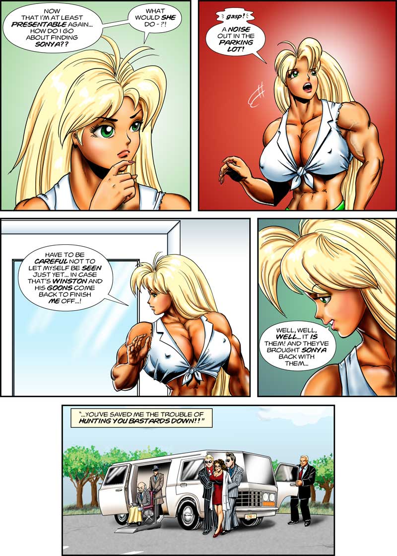 Tetsuko 2 Fight! Mighty Muscle Girl page 12 full