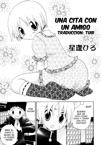 [Hoshiai Hilo] Tomodachi to Date | Una Cita Con Un Amigo (Shounen Shikou 14 - Josou Special) [Spanish] [Tuiii] cover