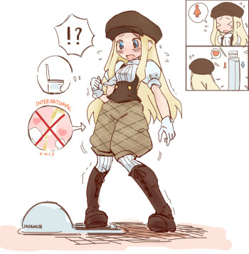 [Pixiv] Hanomidori Omorashi/Desperation Collection [English] cover