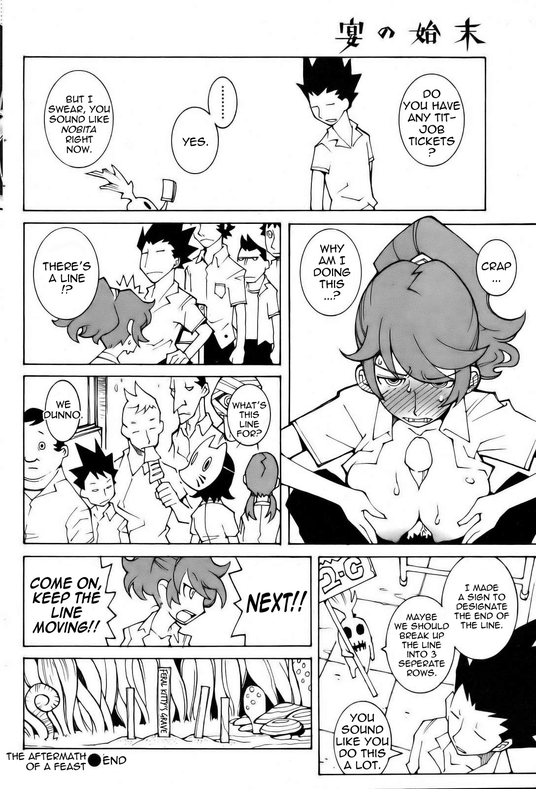 Preperation of a Feast + Aftermath of a Feast page 8 full